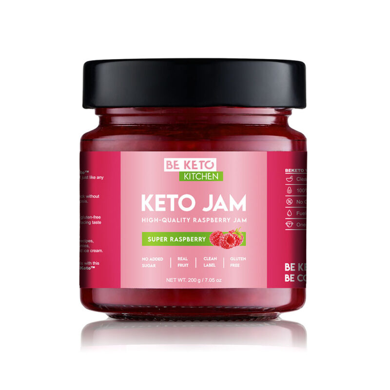 Keto Jam Raspberry BeKeto Keto Jam - Super Raspberry 200g