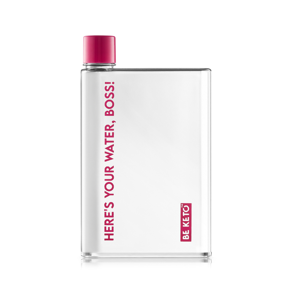 Bottle BeKeto - Here’s your water, boss! 420ml Pink