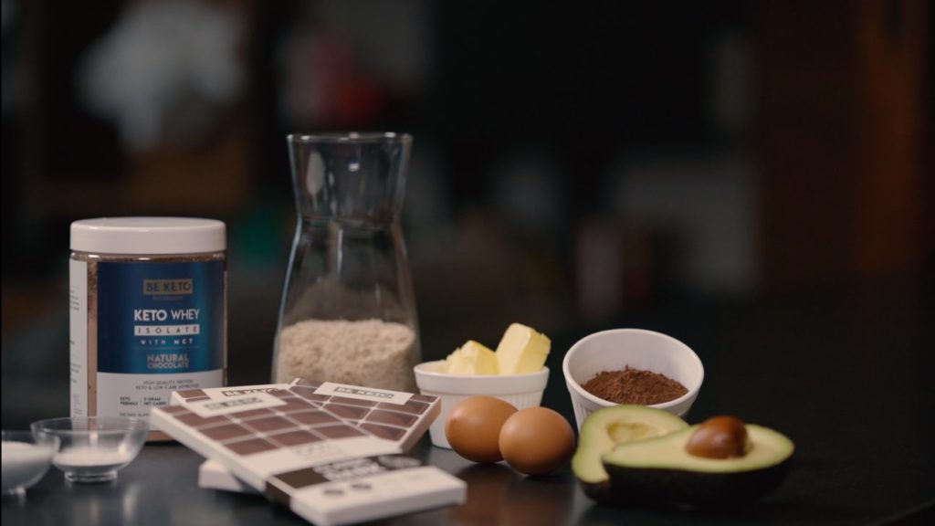 keto caramel brownie 1