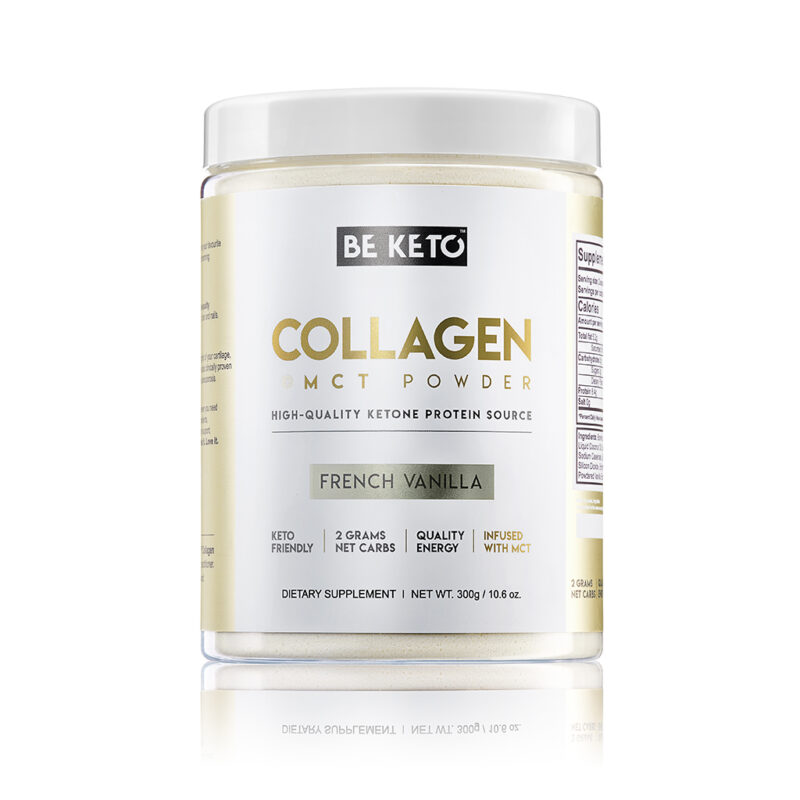 Keto Collagen + MCT Oil - French Vanilla 300g