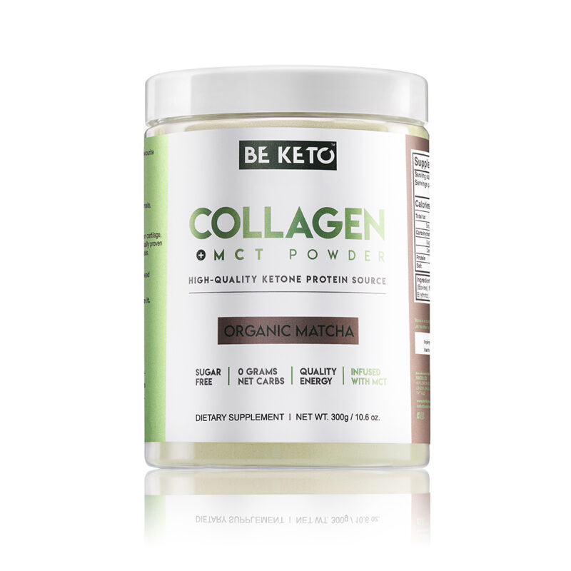Keto Collagen + MCT Oil - Organic Matcha 300g
