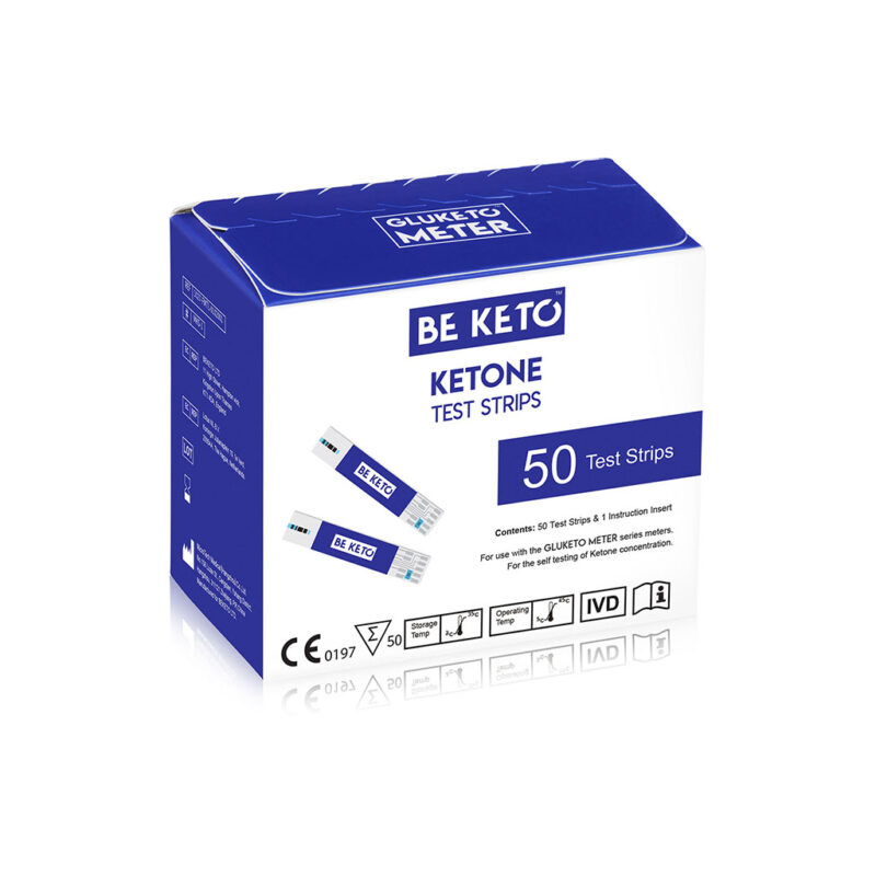 GluKeto Meter - Ketones Strip Tests 50 pcs.