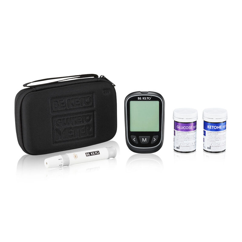 GluKeto Meter – Blood Glucose & Ketone Meter (Starter Pack)
