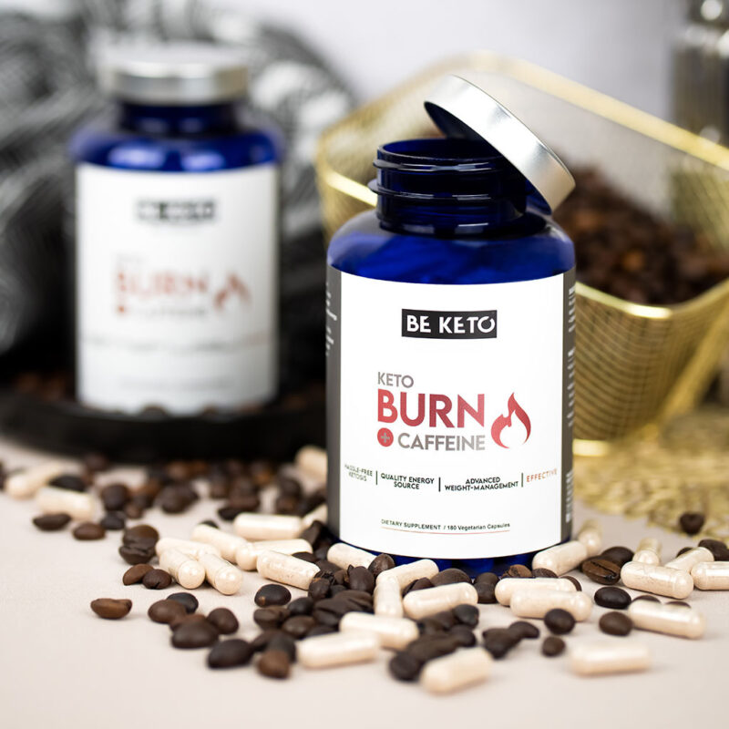 Keto Burn + Caffeine - 180 Capsules
