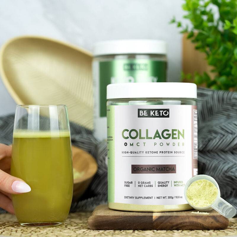 Keto Collagen + MCT Oil - Organic Matcha 300g