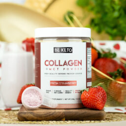 Keto Collagen + MCT Oil - Fresh Strawberry 300g