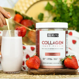 Keto Collagen + MCT Oil - Fresh Strawberry 300g