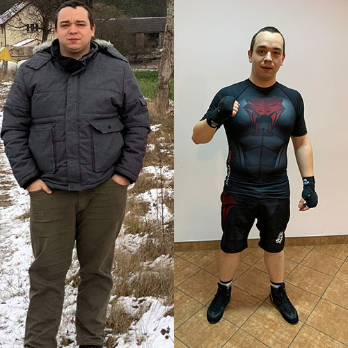 Transformations: Keto diet Before and After 8 Keto Dieta Transformacja Mateusz