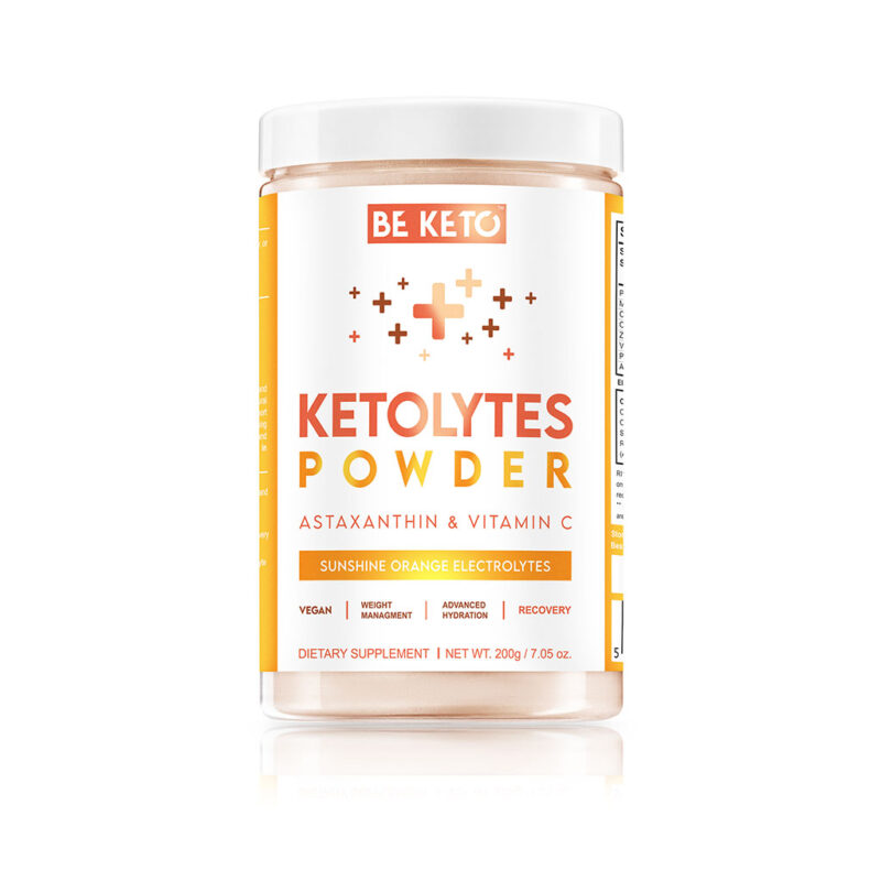Keto Electrolytes Powder – Sunshine Orange 200g