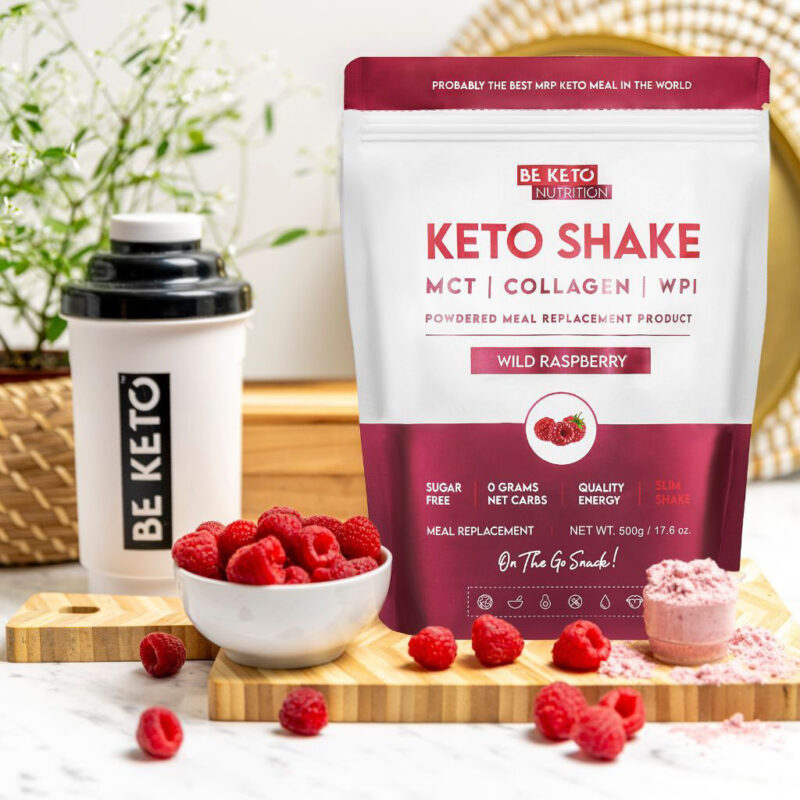 Diet Keto Shake - Wild Raspberry 500g