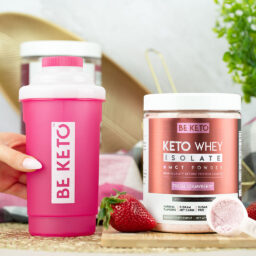 Keto Whey Isolate + MCT - Fresh Strawberry 300g