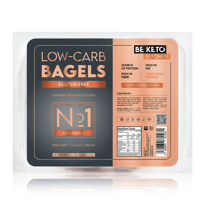 Keto Gluten Free Bagels 150g