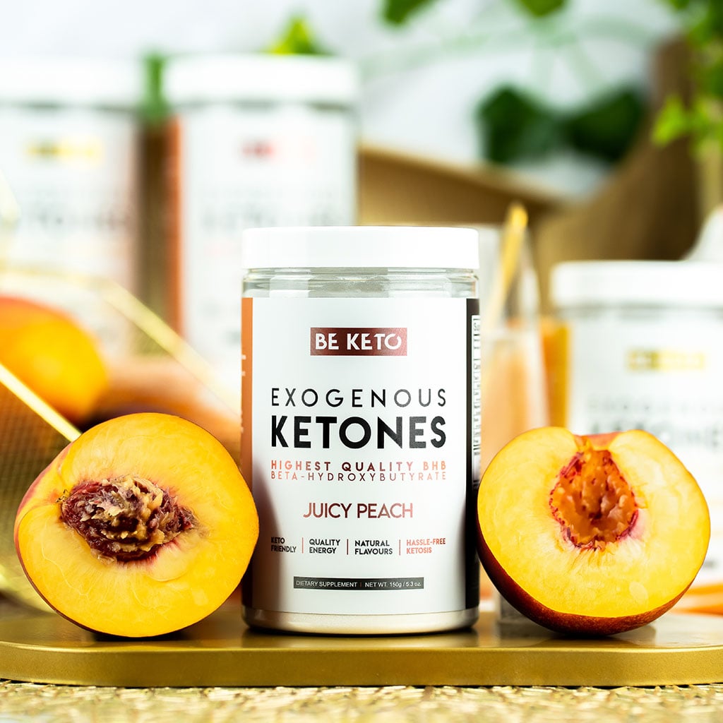 exogenous ketones juicy peach 150g