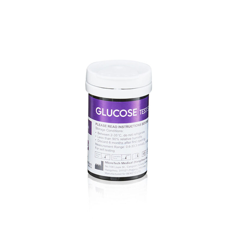 GluKeto Meter - Glucose Strip Tests 50 pcs.