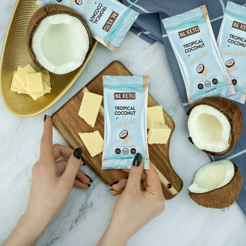 Keto Bar - Tropical Coconut 40g Keto Bar - Tropical Coconut 40g
