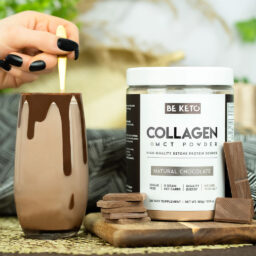 Keto Collagen + MCT Oil - Natural Chocolate 300g