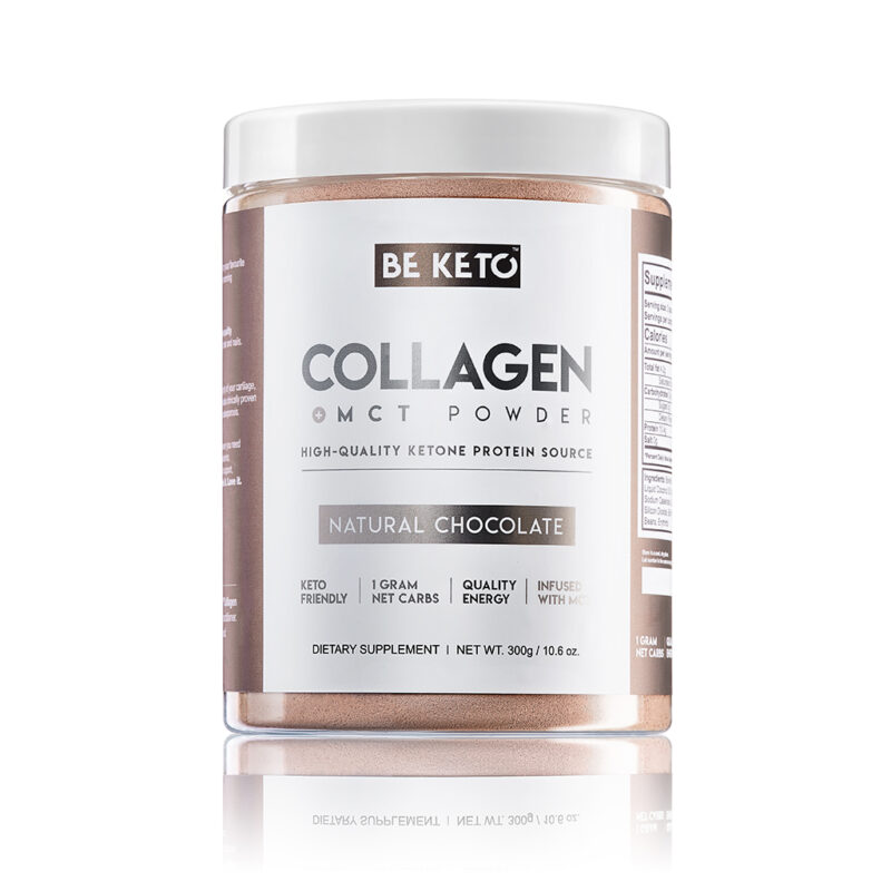 Keto Collagen + MCT Oil - Natural Chocolate 300g