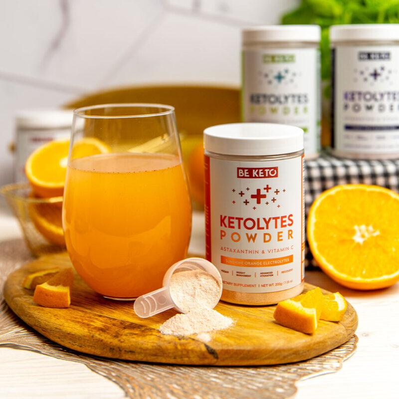 Keto Electrolytes Powder – Sunshine Orange 200g