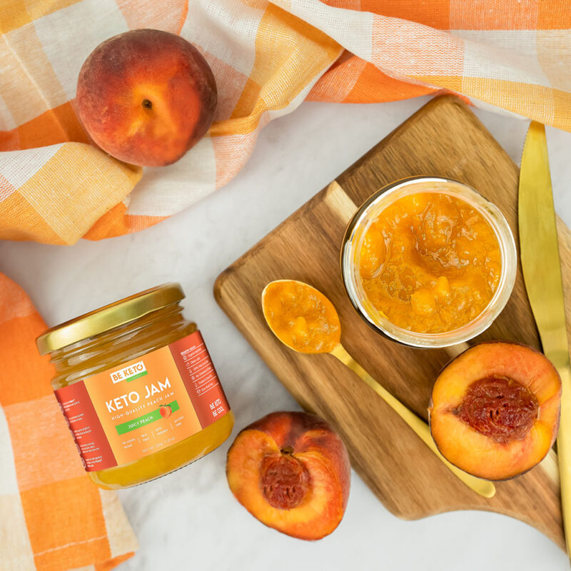 Keto Jam - Juicy Peach 200g Keto Jam - Juicy Peach 200g