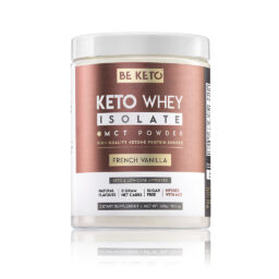 Keto Whey Isolate + MCT - French Vanilla 300g 8 keto whey isolate mct french vanilla 300g 2