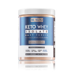 keto whey isolate mct natural chocolate 300g 2