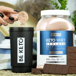 Keto Whey Isolate + MCT - Natural Chocolate 800g