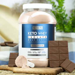 Keto Whey Isolate + MCT - Natural Chocolate 800g