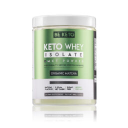 Keto Whey Isolate + MCT - Organic Matcha 300g 7 keto whey isolate mct organic matcha 300g 1