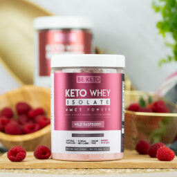 Keto Whey Isolate + MCT - Wild Raspberry 300g Keto Whey Isolate + MCT - Wild Raspberry 300g