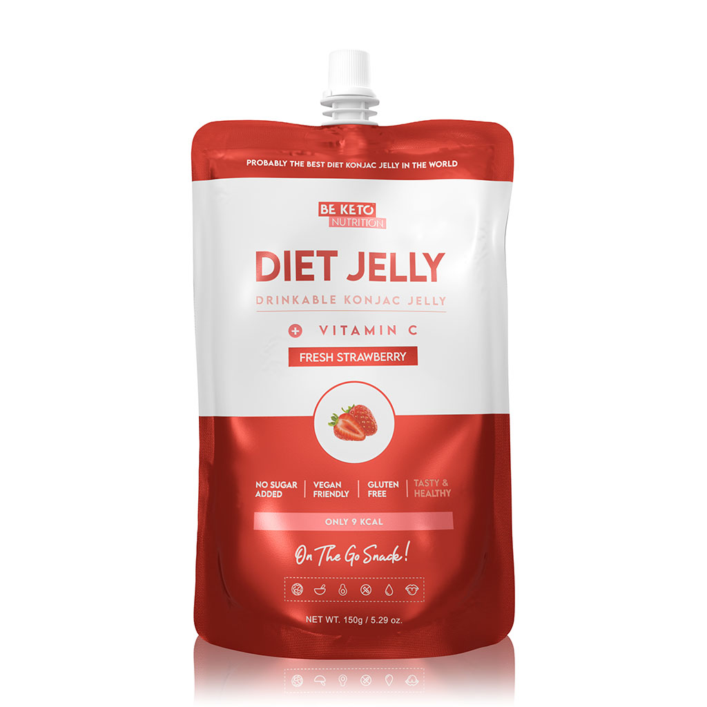 Diet Jelly Konjac - Fresh Strawberry 150g