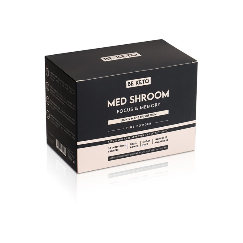 Med Shroom – Lion's Mane Mushrooms – 30 sachets