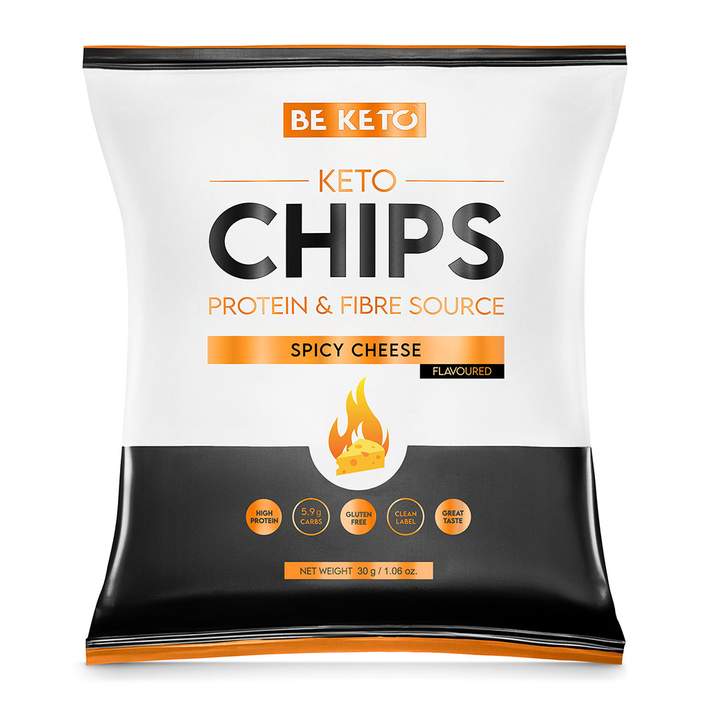 Keto Chips – Spicy Cheese 30g
