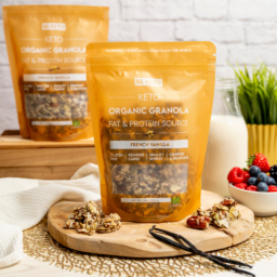 Keto Organic Granola – French Vanilla 250g