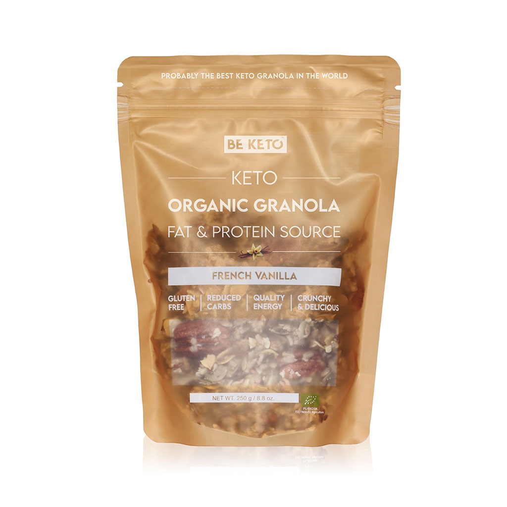 Keto Organic Granola – French Vanilla 250g