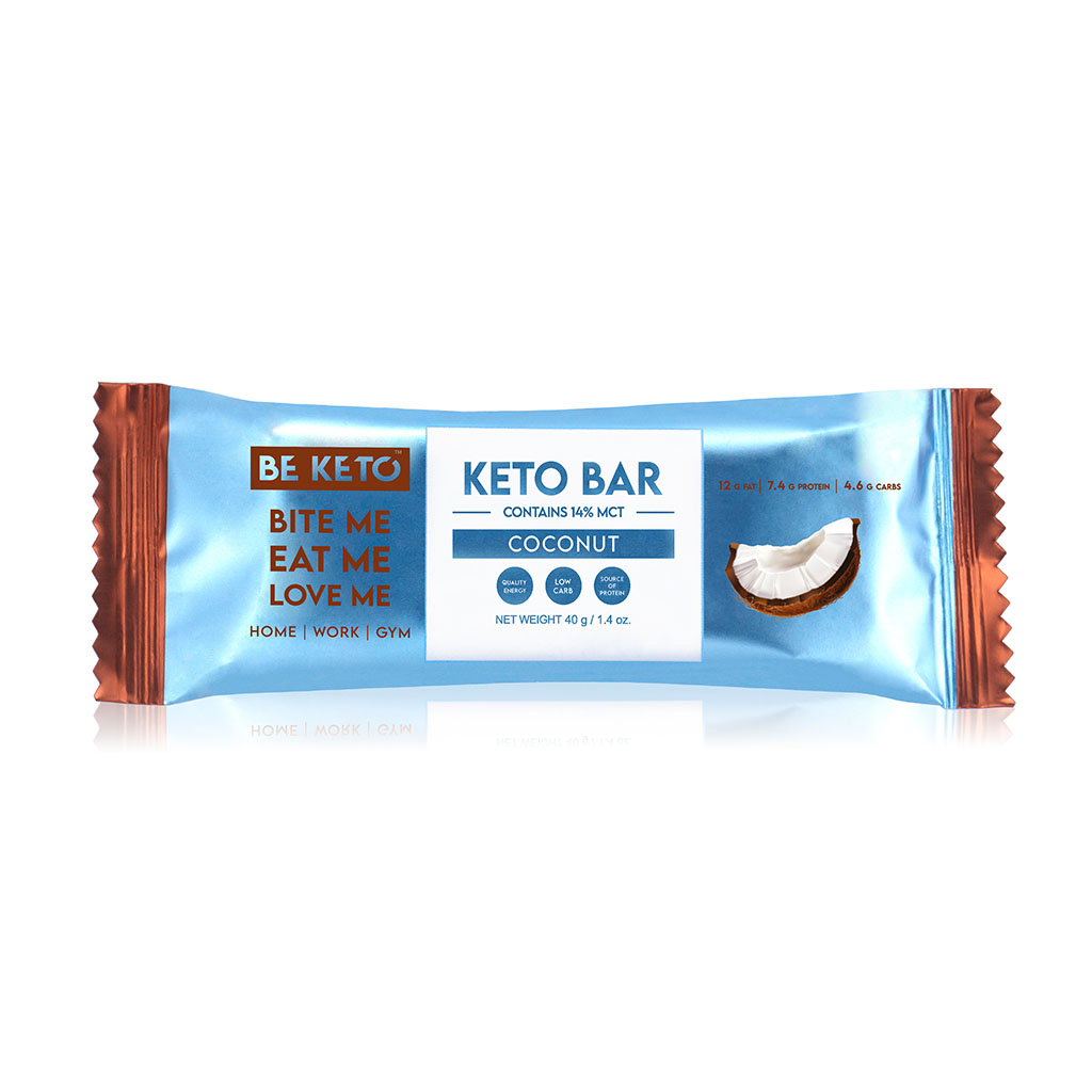 Keto Bar – Chocolate covered Coconut 40g
