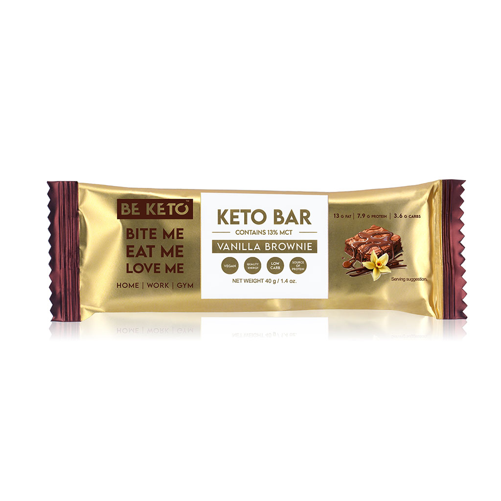 Keto Bar – Vanilla Brownie 40g