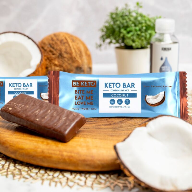 Keto Bar – Chocolate covered Coconut 40g