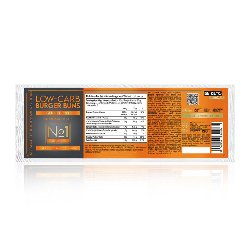 Keto Burger Buns 2x85g