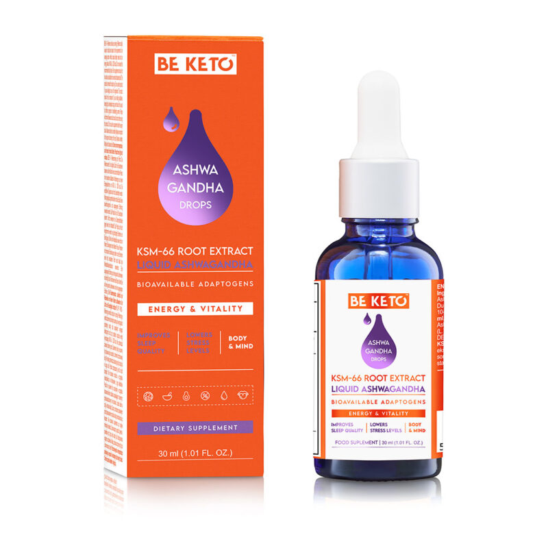 Ashwagandha KSM-66 in Drops – 30ml
