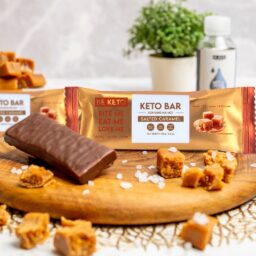 Keto Bar – Chocolate covered Salted Caramel 40g