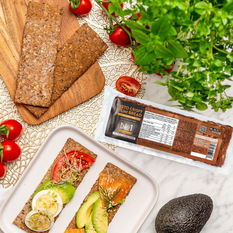 Keto Crispy Slim Bread 90g