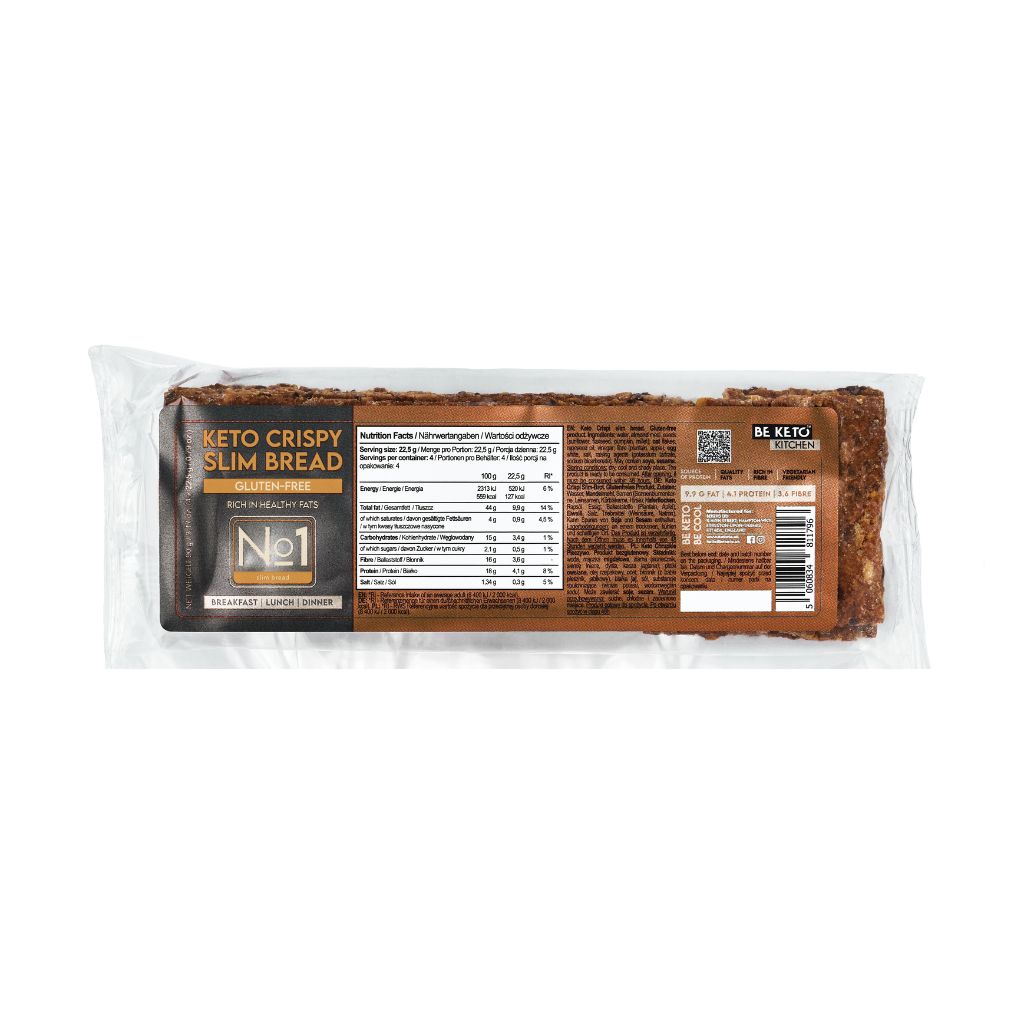 Keto Crispy Slim Bread 90g