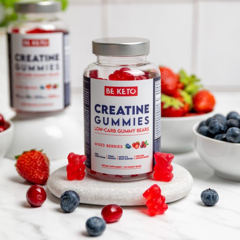 Keto Gummies with Creatine - Mixed Berries