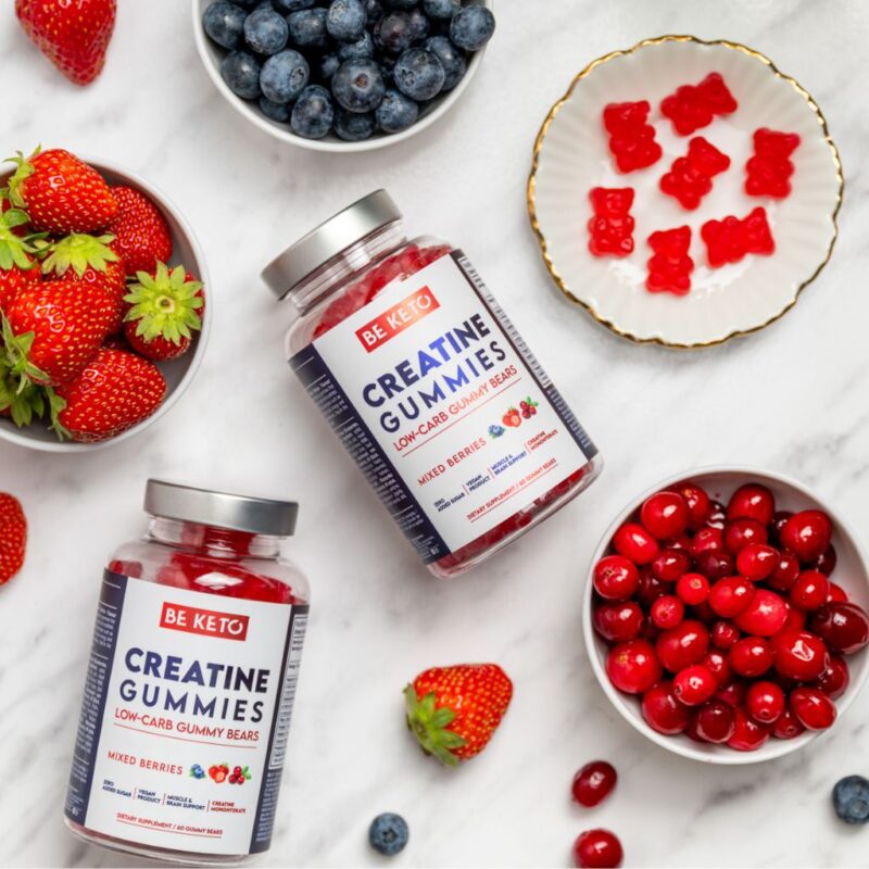 Keto Gummies with Creatine - Mixed Berries