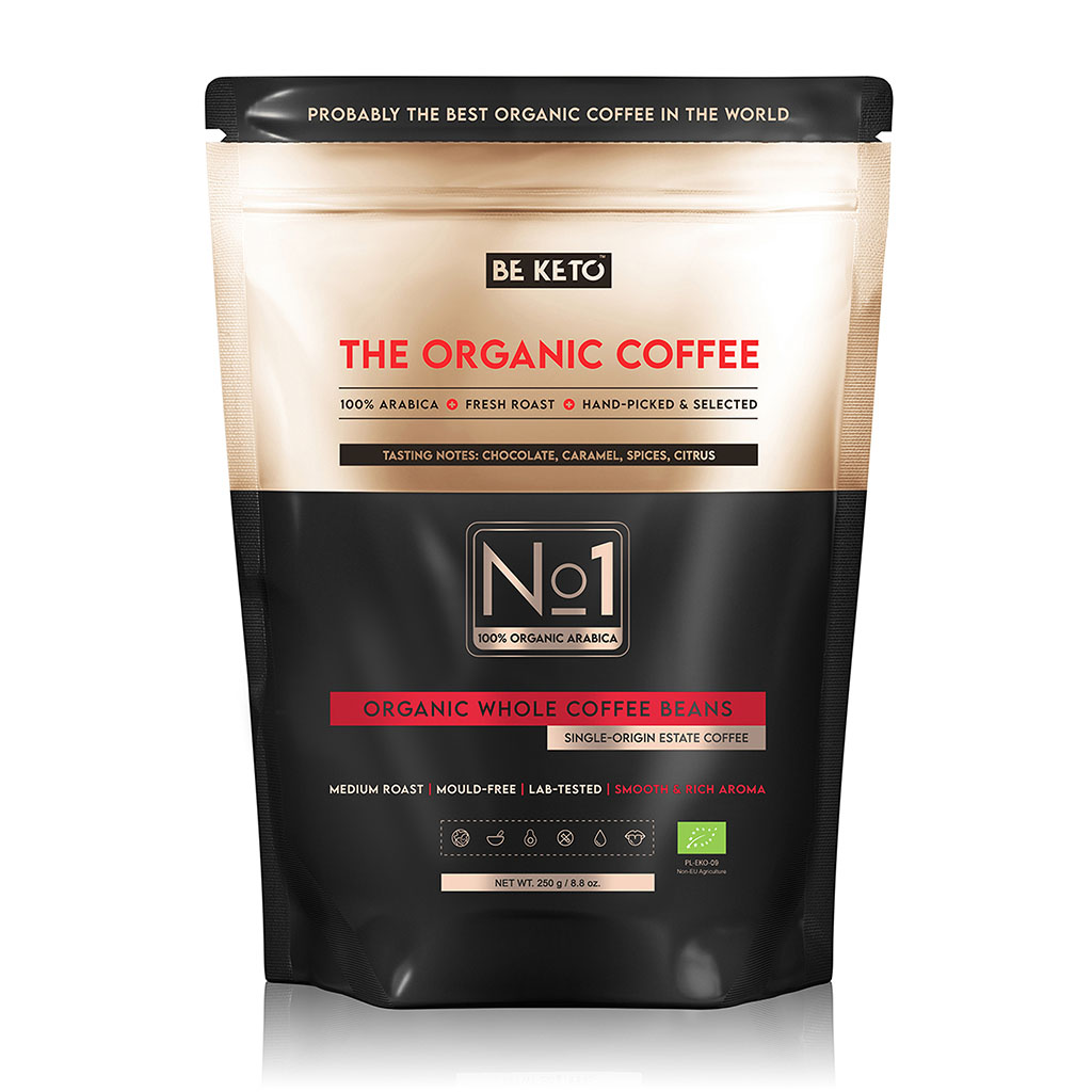 Organic Coffee – Whole Beans 250g