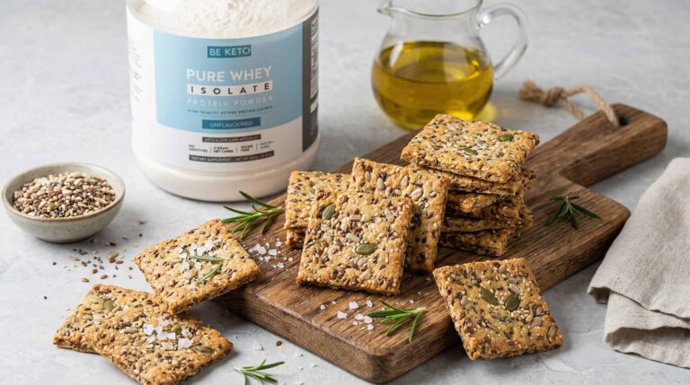 Keto Seed Crackers