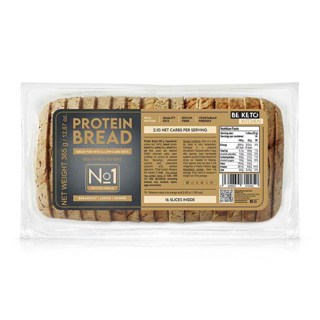 Keto High-Protein Toast Bread 365g