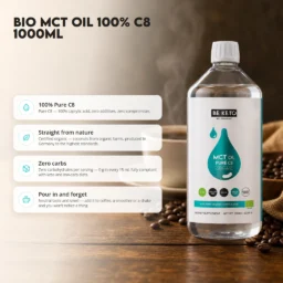 Organic MCT Oil 100% C8 1000ml