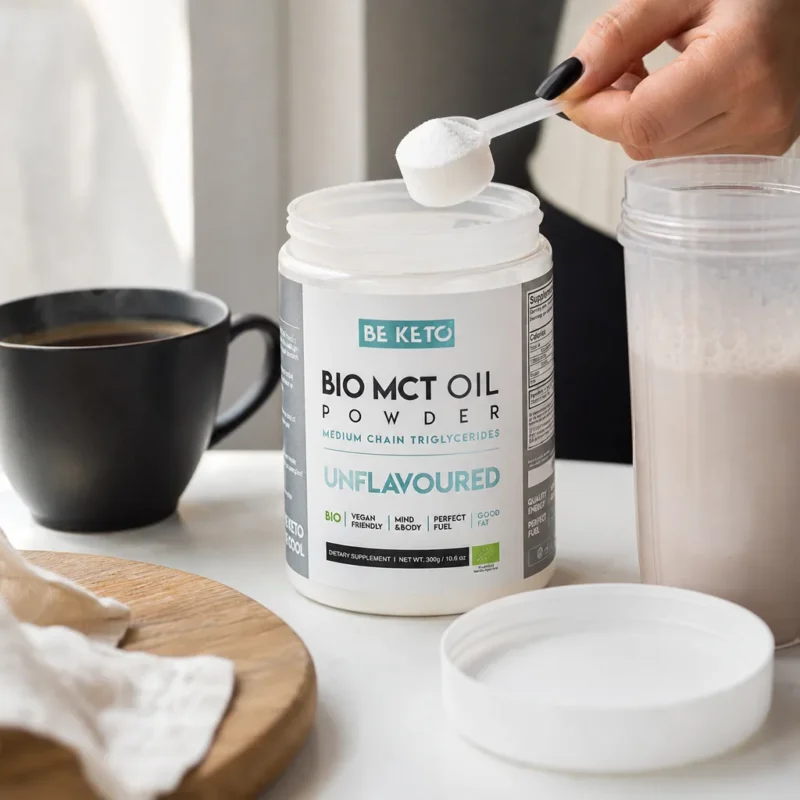Organic MCT Oil Powder – Unflavoured 300g – Lifestyle 2 Organic MCT Oil Powder – Unflavoured 300g