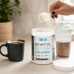 Organic MCT Oil Powder – Unflavoured 300g – Lifestyle 1 Organic MCT Oil Powder – Unflavoured 300g